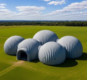 Tent1-6224 Серый Куполообразный Кластер Надувной Купол