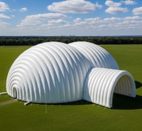 Tent1-6242 Белый Купольный Надувной Тент