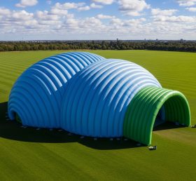 Tent1-6278 Синий надувной купол