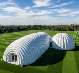 Tent1-6281 Двухкупольный надувной тент