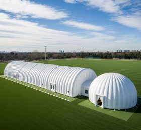 Tent1-6282 Белая надувная купольная палатка