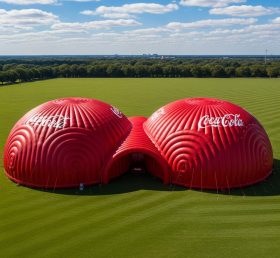 Tent1-6292 Надувной купол Coca-Cola