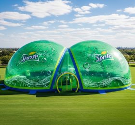 Tent1-6348 Надувной купол в стиле спрайт
