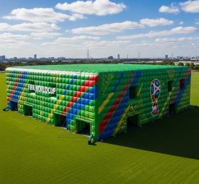 Tent1-6403 Зеленый надувной стадион Чемпионата мира FIFA