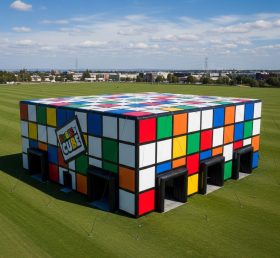 Tent1-6413 Гигантская надувная палатка в виде кубика Рубика