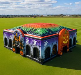 Tent1-6431 Хэллоуин надувная красочная палатка