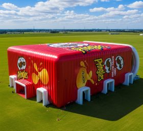 Tent1-6441 Надувная красная палатка Pringles