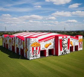 Tent1-6446 KFC красно-белая надувная палатка