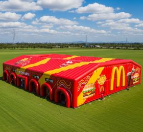 Tent1-6456 Надувная красно-желтая палатка McDonalds