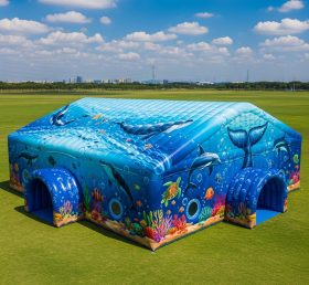 Tent1-6463 Надувная палатка в океанской тематике