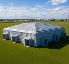 Tent1-6482 Серый надувной шатёр