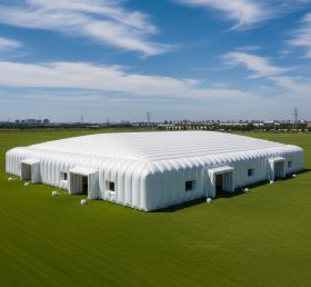 Tent1-6493 надувная палатка чисто-белого цвета