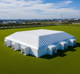 Tent1-6497 Белая надувная палатка