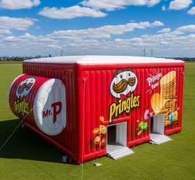 Tent1-6512 Красная надувная палатка Pringles