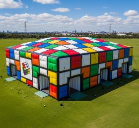 Tent1-6530 Надувная палатка в виде кубика Рубика