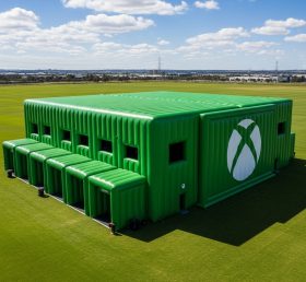 Tent1-6549 надувная палатка для мероприятий Xbox зеленого цвета