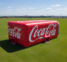 Tent1-6611 шатер-куб для мероприятий бренда Coca-Cola надувной