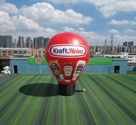 B3-21BG рекламный надувной шар Kraft Heinz