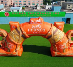 Arch3-123 Рекламная надувная арка Hermès