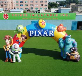 Arch3-155 надувная рекламная арка Pixar