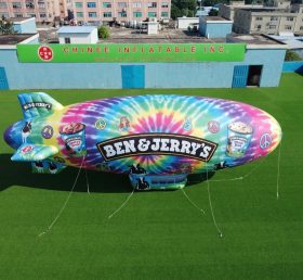 B3-214 Гигантский рекламный надувной дирижабль Ben & Jerry’s