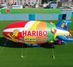 B3-241 Рекламный гигантский надувной дирижабль Haribo