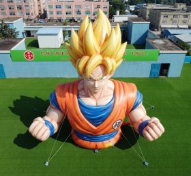 Cartoon3-778 Надувной мультяшный персонаж в стиле Dragon Ball