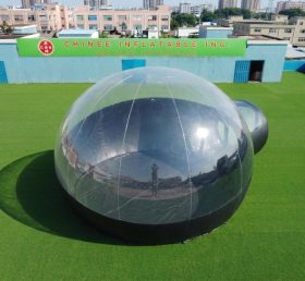 Tent1-5046A Черная надувная пузырьковая палатка
