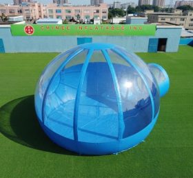 Tent1-5046B Синий надувной пузырчатый шатёр