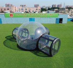 Tent1-5048A Черная надувная пузырчатая палатка