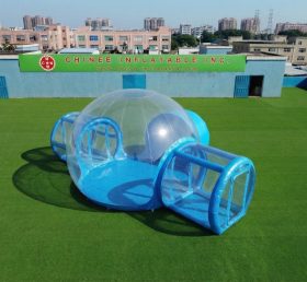 Tent1-5048B Синяя надувная пузырчатая палатка