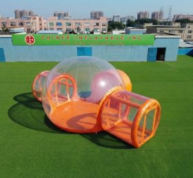 Tent1-5048I Оранжевая надувная пузырчатая палатка