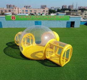 Tent1-5048O Желтая надувная пузырчатая палатка