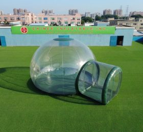 Tent1-5044D темно-зелёный надувной пузырчатый шатёр