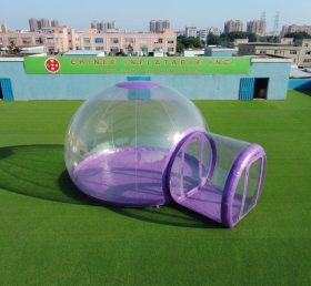 Tent1-5044L Фиолетовая надувная пузырчатая палатка