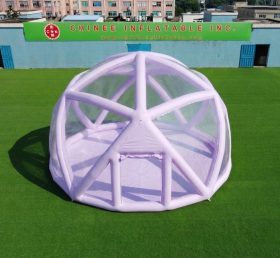 Tent1-5049F Лавандовая сферическая надувная пузырчатая палатка