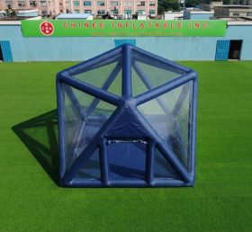 Tent1-5040D Темно-синий надувной структурированный пузырьковый шатер