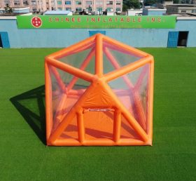 Tent1-5040J Оранжевая надувная структурная пузырьковая палатка