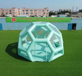Tent1-5010J мятно-зелёный надувной пузырчатый дом