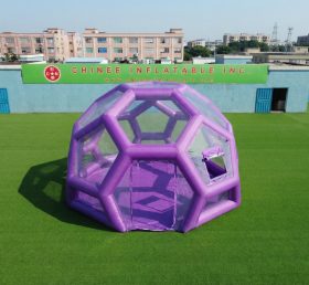 Tent1-5010M Фиолетовый Надувной Пузырчатый Дом