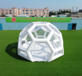 Tent1-5010B Белый надувной пузырьковый дом