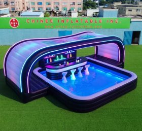 Pool4-006 Надувной бассейн с баром