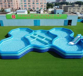 Pool4-029 Надувной бассейн неправильной формы