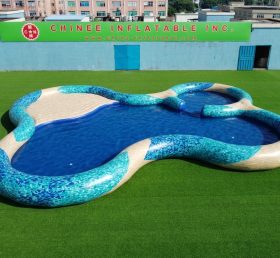 Pool4-037 Надувной бассейн неправильной формы