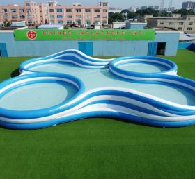 Pool4-041 Надувной бассейн неправильной формы