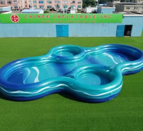 Pool4-052 Бассейн надувной неправильной формы