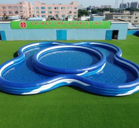 Pool4-053 Бассейн надувной неправильной формы