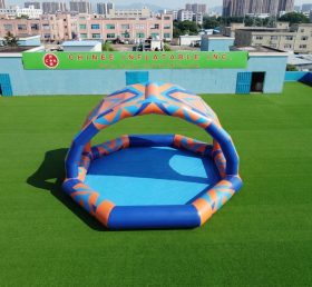 Pool4-055 Надувной бассейн с навесом
