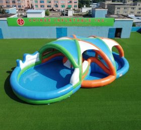 Pool4-068 Надувной бассейн с навесом