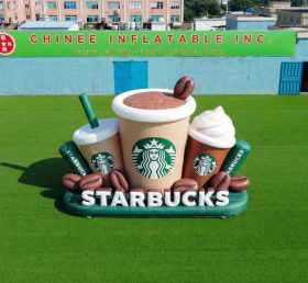 S4-2120 Надувной рекламный знак Starbucks